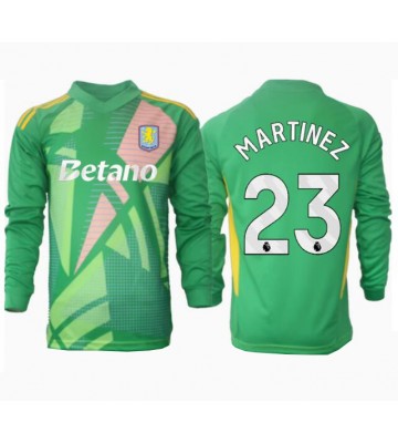 Aston Villa Emiliano Martinez #23 Målvakt Hemmatröja 2024-25 Långärmad